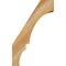 Ekena Millwork 6"W x 14"D x 22"H Balboa Rough Sawn Knee Brace, Western Red Cedar BRC06X14X22BOA00RWR - alternate 3